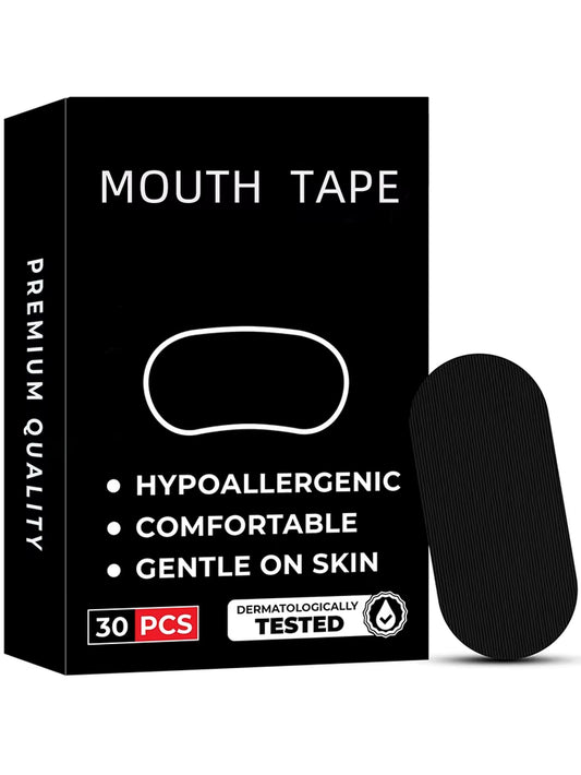 30/60Pcs anti Snoring Sleep Mouth Tape Best Breathing Nasal Strips Medical Grade Improved Sleeping Snoring Relief